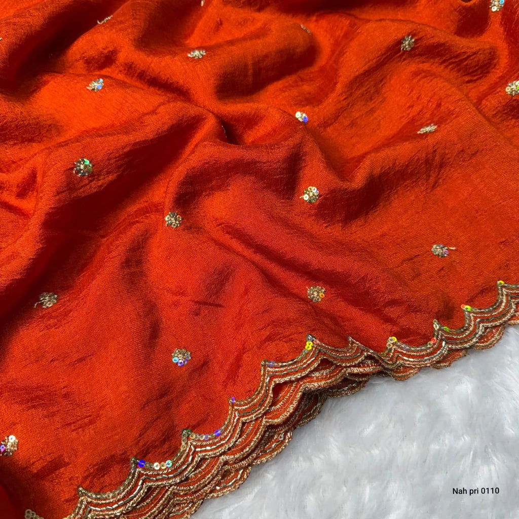 Vichitra Silk Saree 4