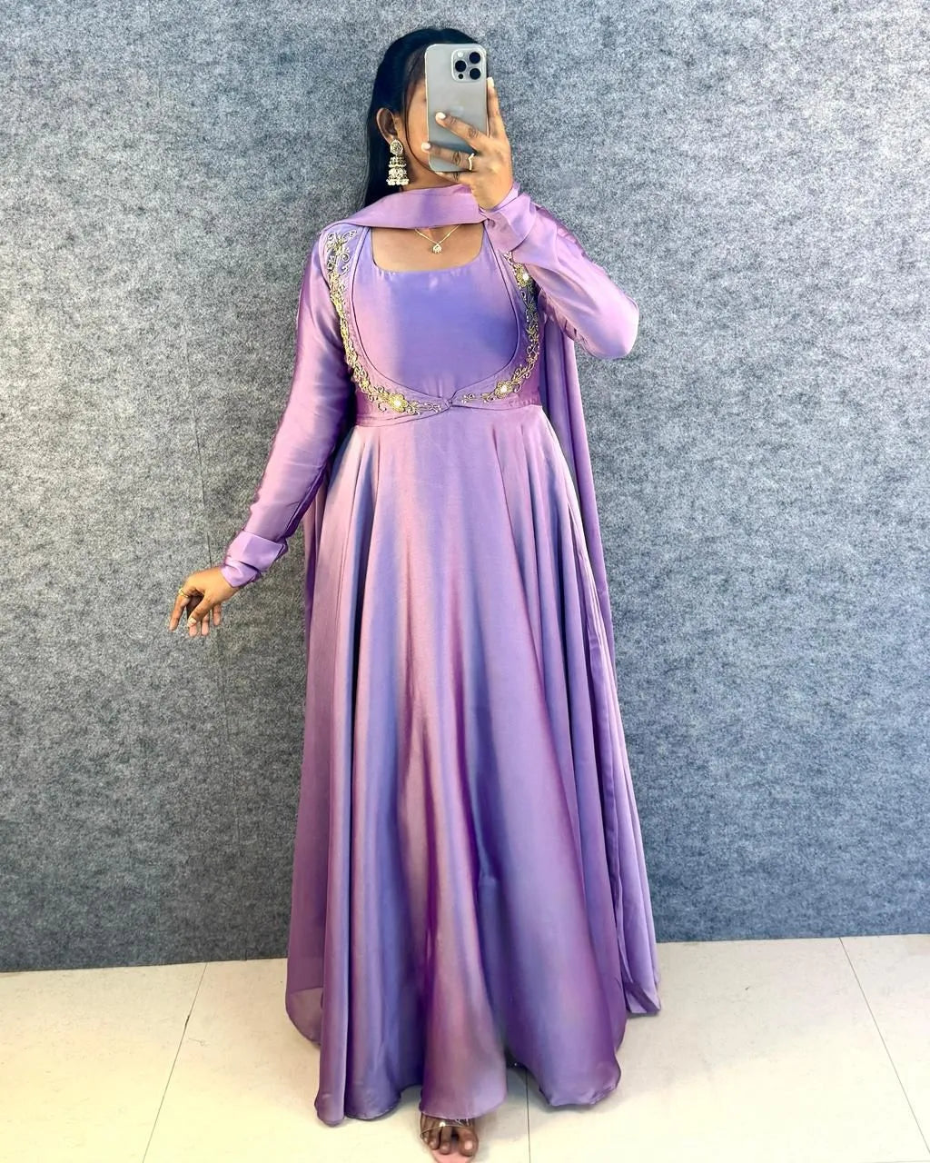 Premium Silk Gown 4