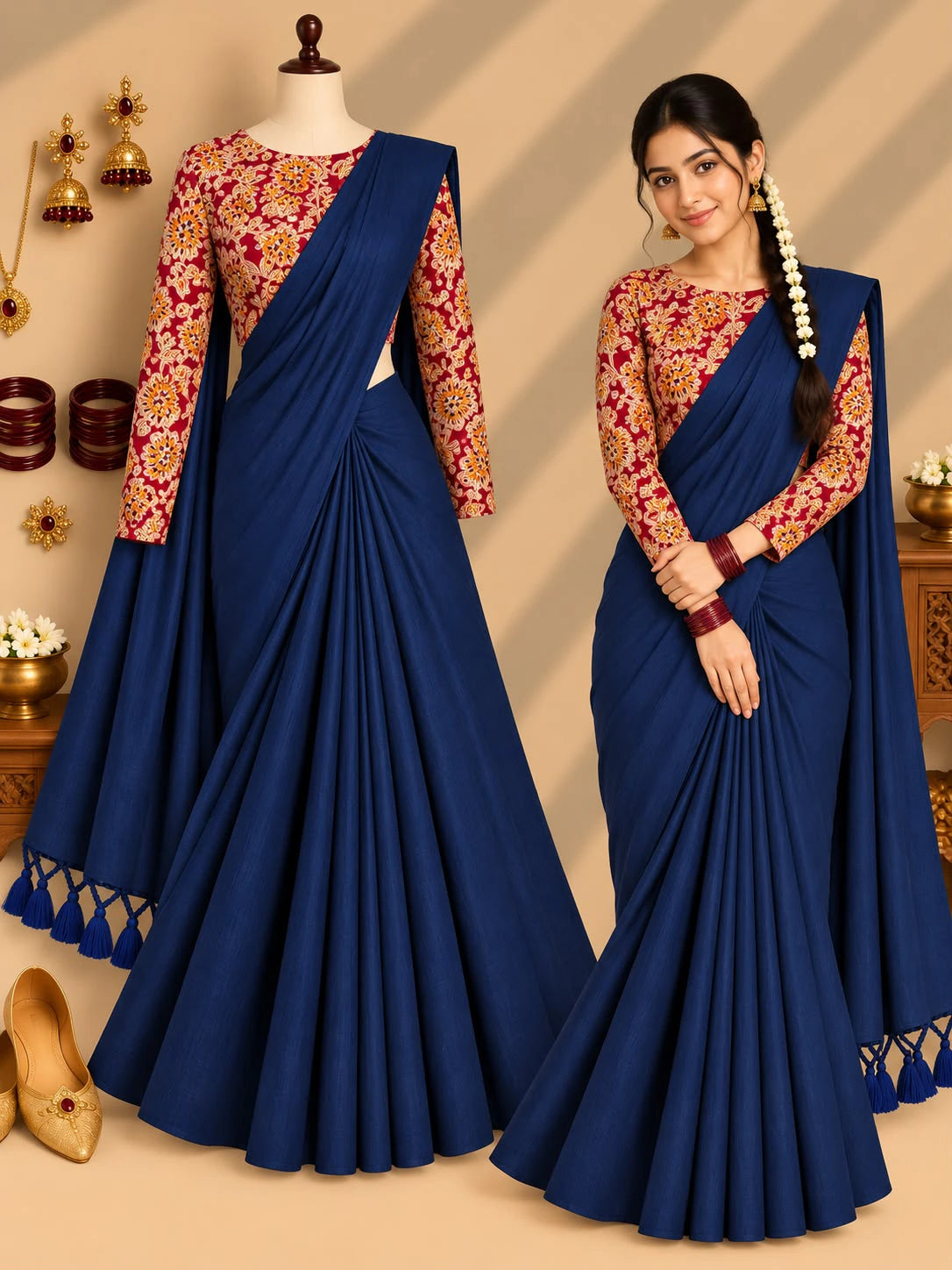 Viral Handloom Khadi Cotton Saree 4
