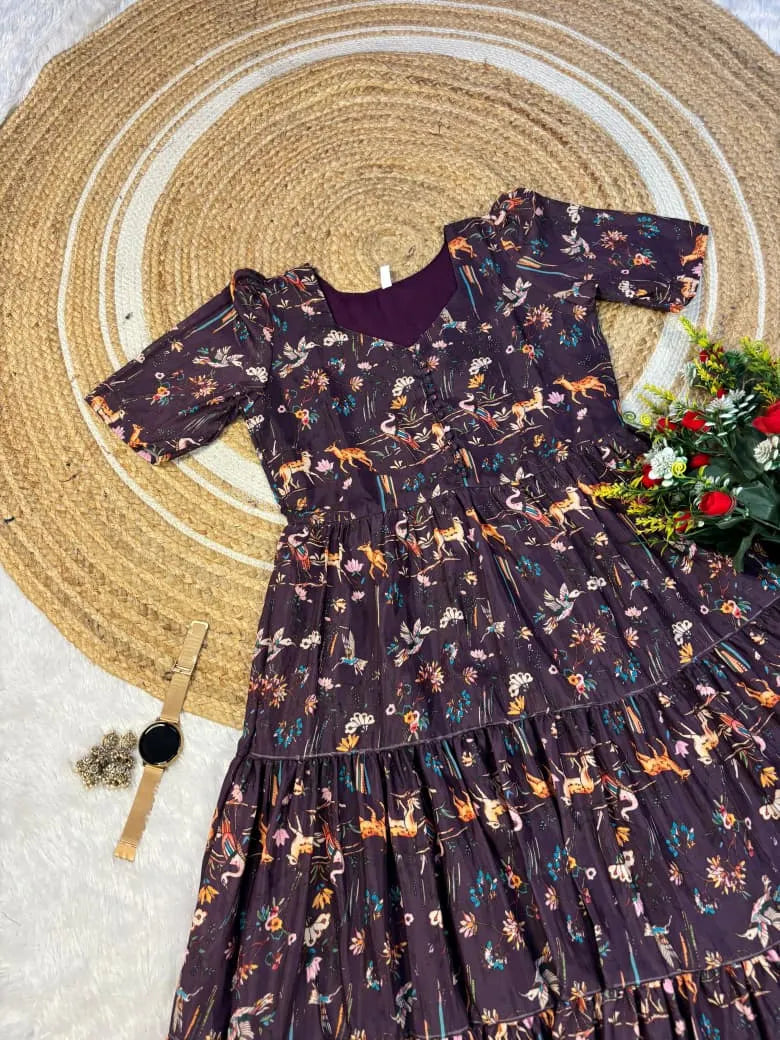 👑💜Premium Mithra Maxi Gown 👑💜 8
