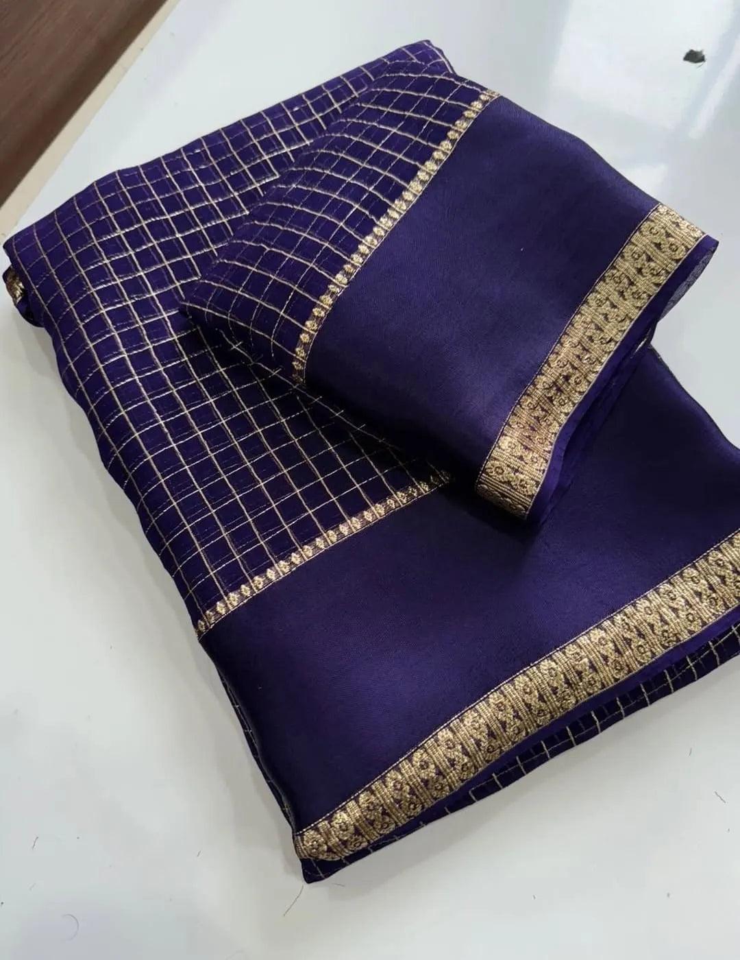 😍Most Demanding Pure Viscose sarees with Blouse piece😍 1