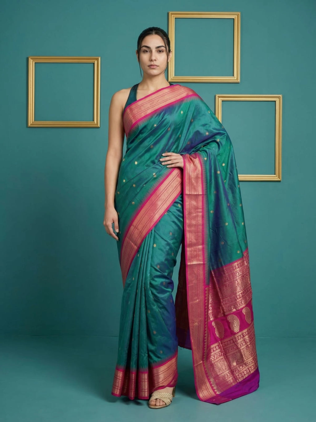 Soft Silk Zari Woven Saree 2