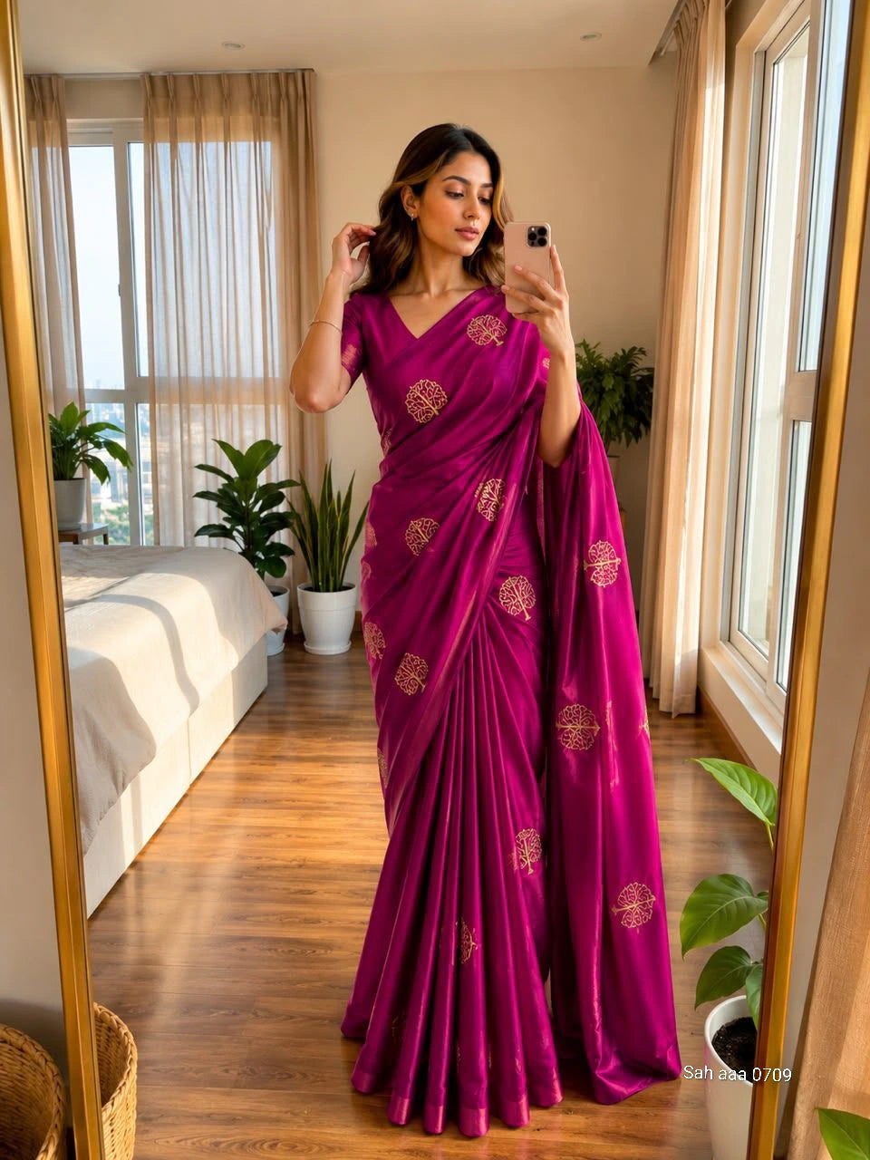Space Silk Saree 1