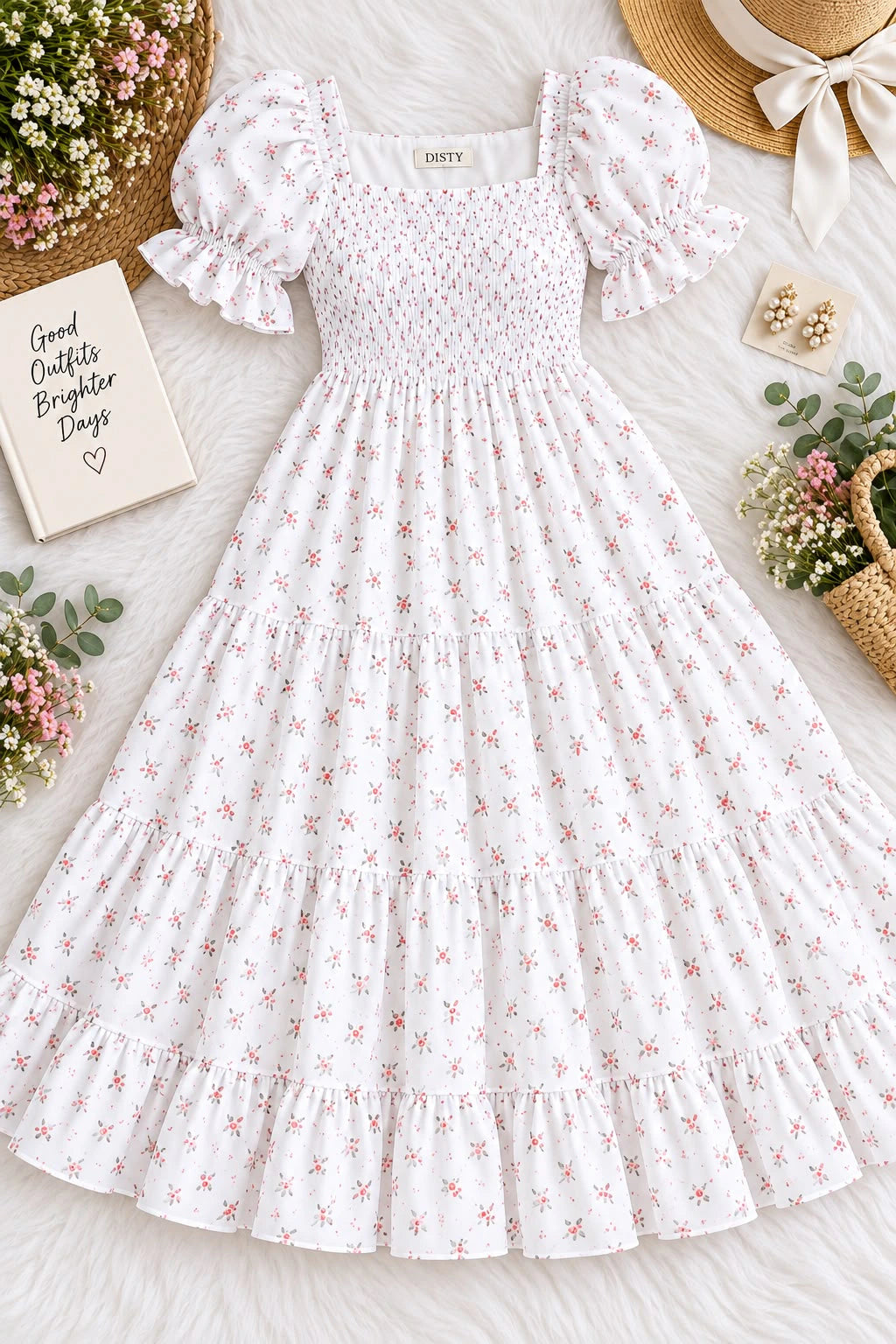 Fox Georgette Floral Dress 4
