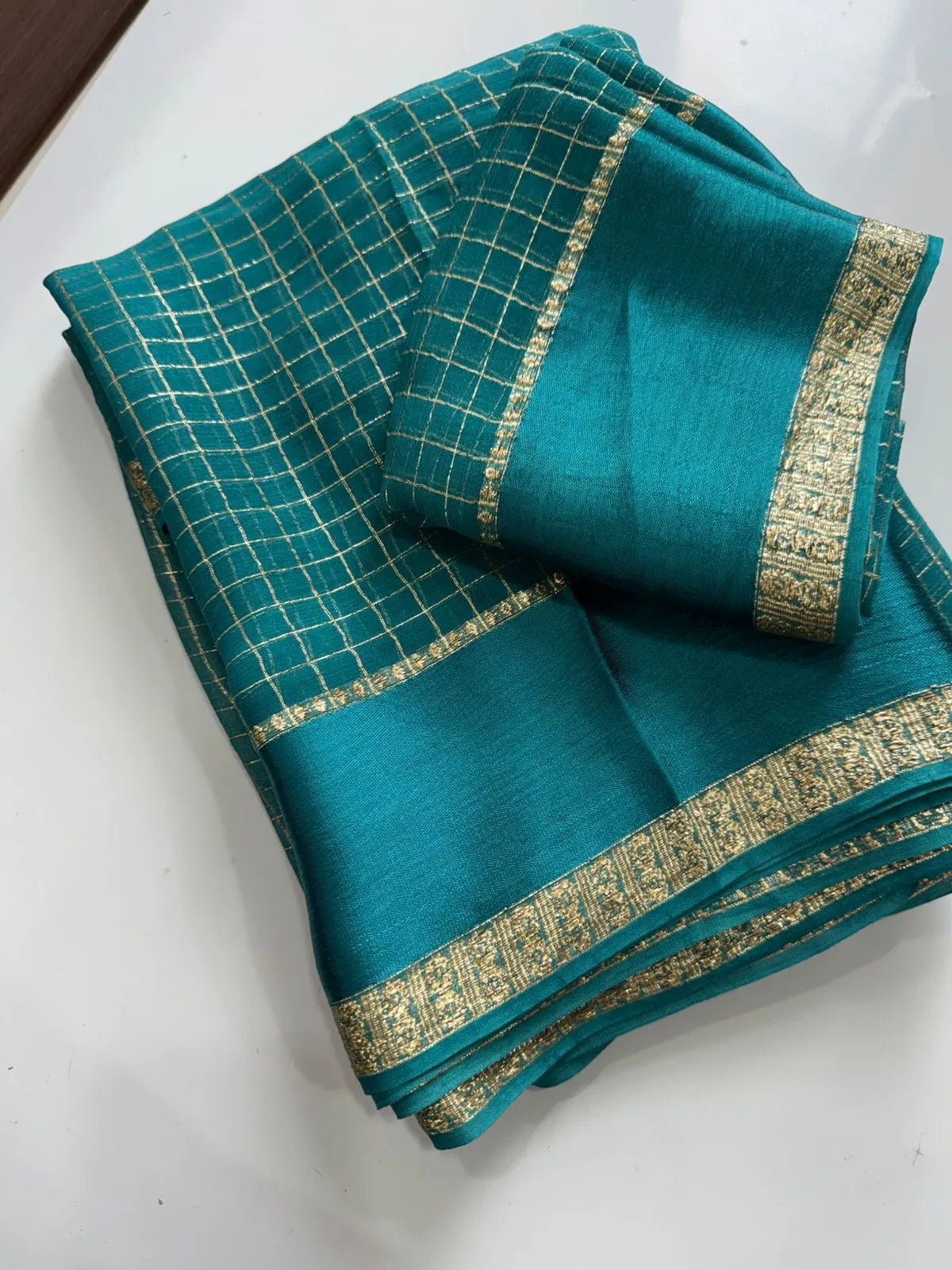 😍Most Demanding Pure Viscose sarees with Blouse piece😍 2