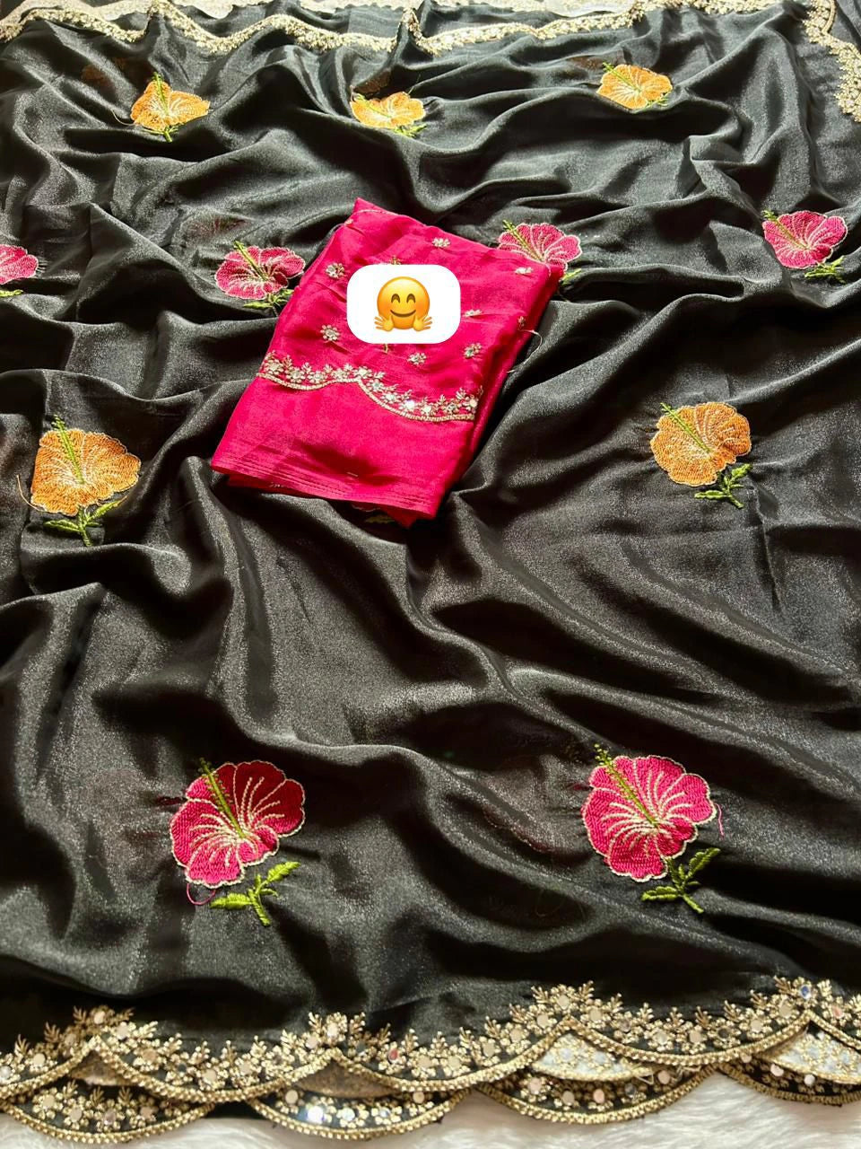 Rangoli Silk Embroidered Saree 2