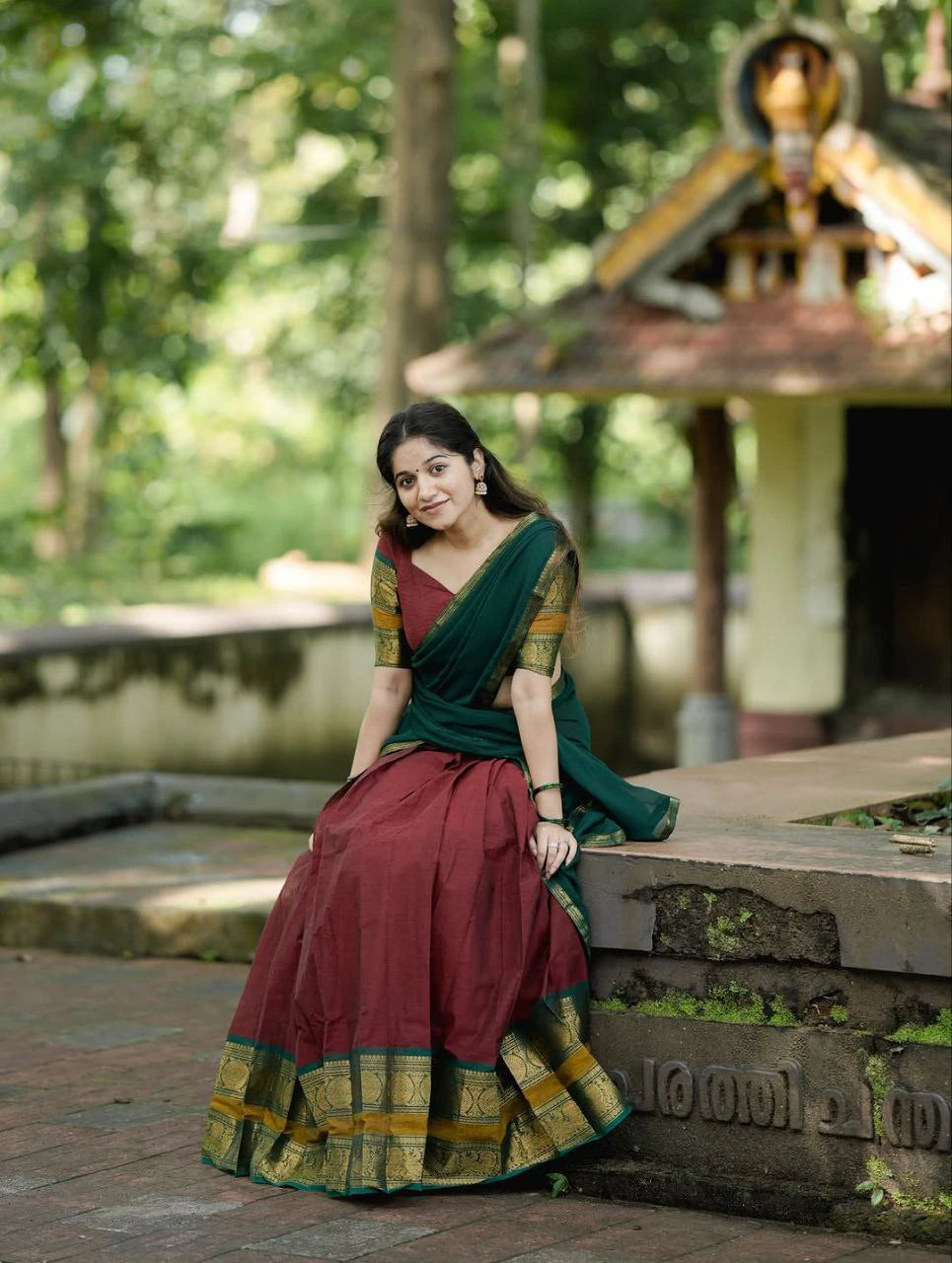 Kanjivaram Silk Lehenga Set 3