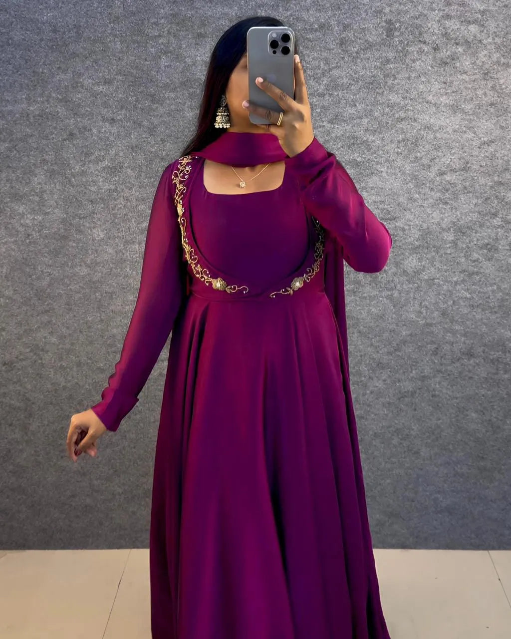 Premium Silk Gown 7