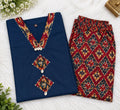 Cotton Ikkat Co-ord Set for Women 2