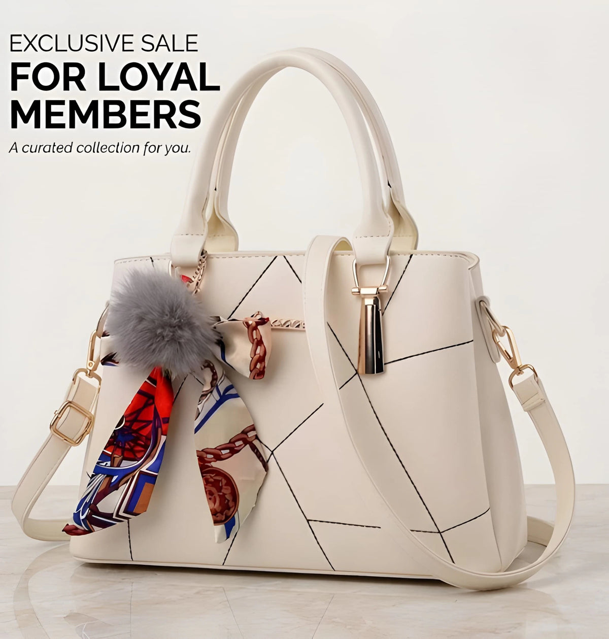 Premium Quality Women’s Stylish Handbag | Elegant PU Leather Shoulder & Tote Bag for Ladies | Spacio 1