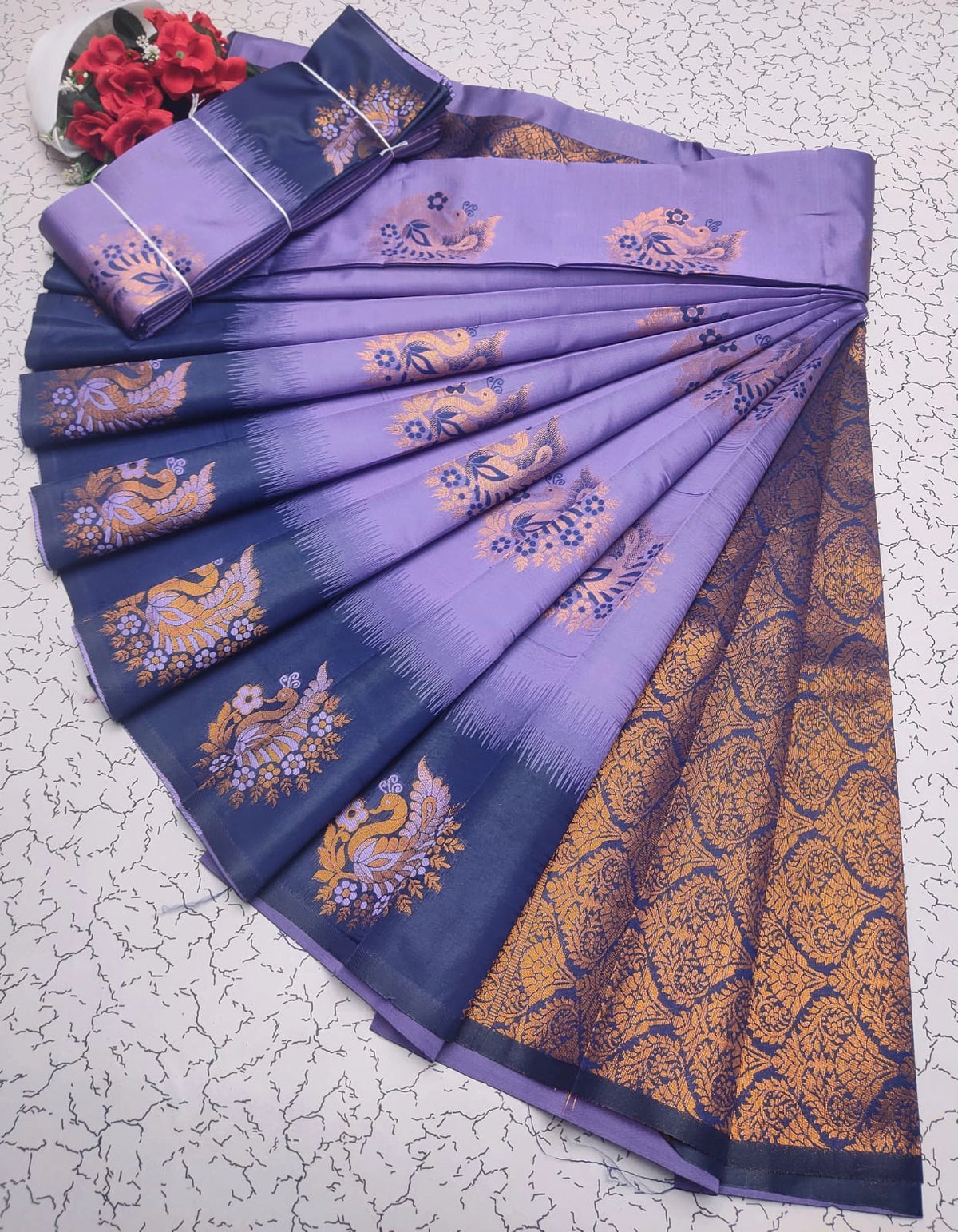 DIE & DIE SAREES  WITH BLOUSE 7